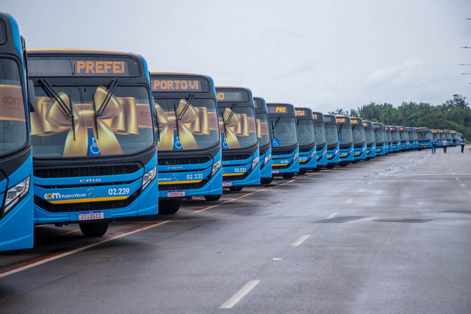 Com a renovação e ampliação da frota, a cidade agora possui os ônibus mais modernos do país